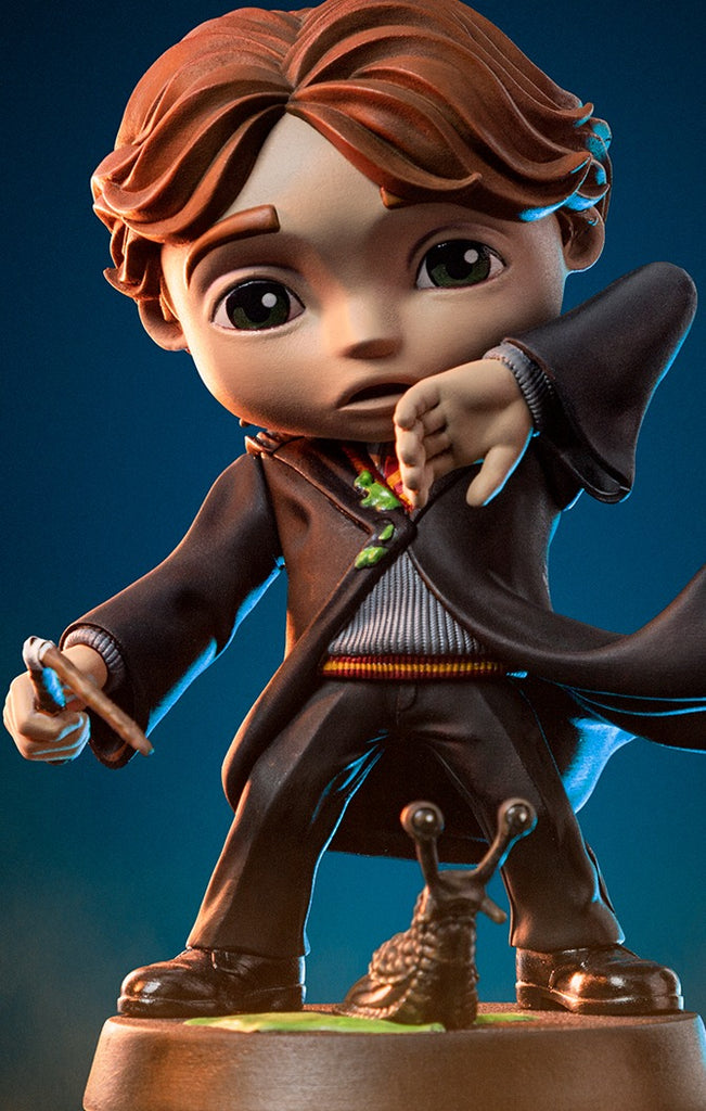 Estátua Ron Weasley Broken Wand - Harry Potter - MiniCo - Iron Studios