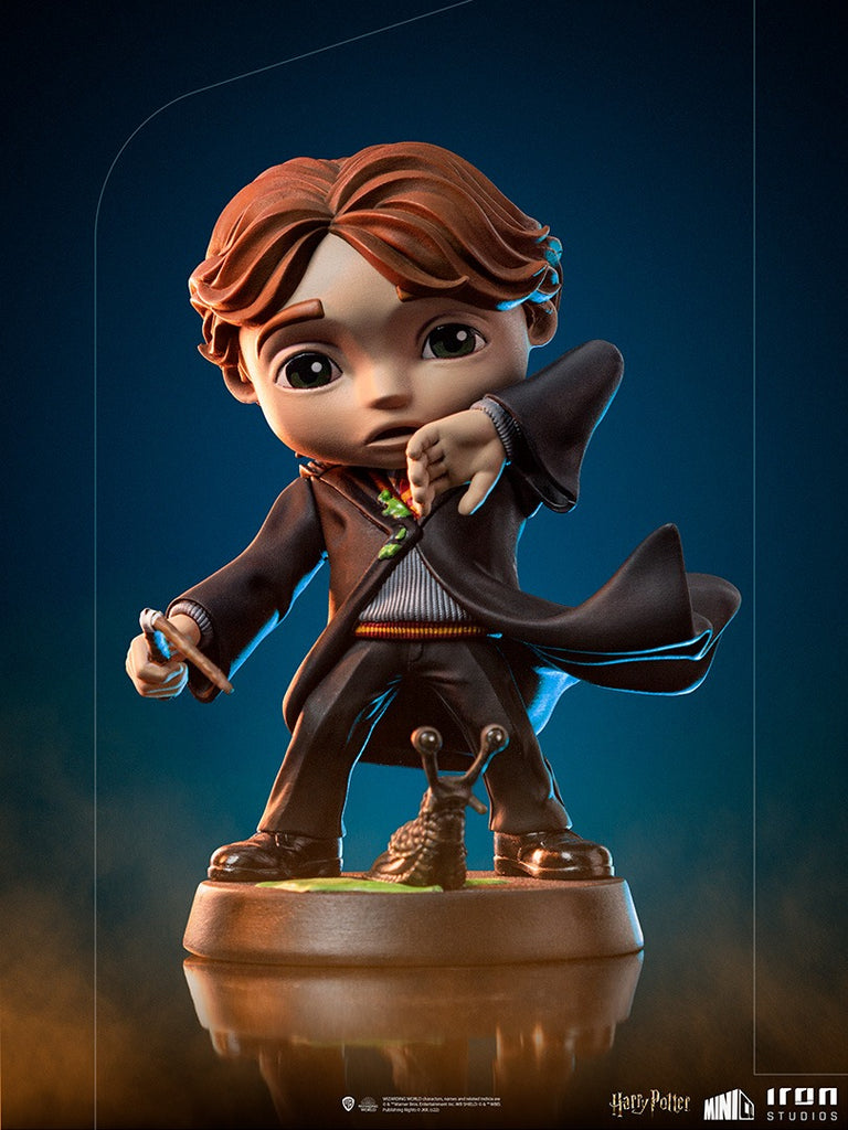 Estátua Ron Weasley Broken Wand - Harry Potter - MiniCo - Iron Studios