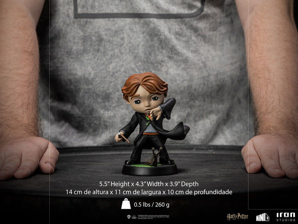 Estátua Ron Weasley Broken Wand - Harry Potter - MiniCo - Iron Studios
