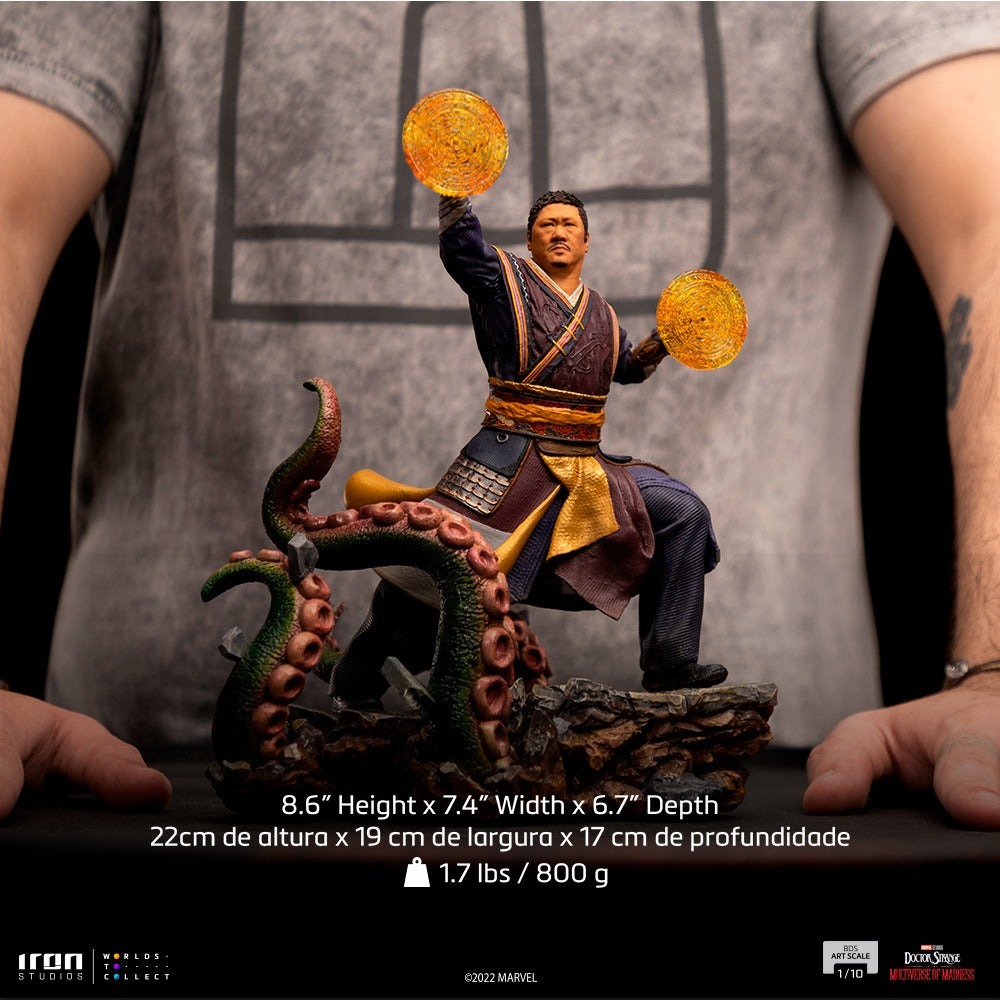 Estátua Wong - Doutor Estranho no Multiverso da Loucura - BDS Art Scale 1/10 - Iron Studios