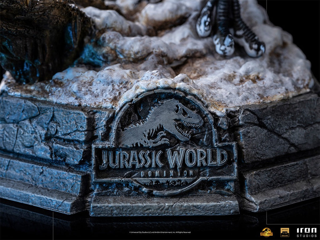 Estátua Blue and Beta Deluxe - Jurassic World: Dominion - Art Scale 1/10 - Iron Studios
