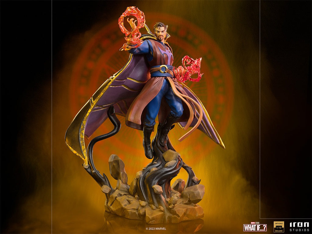 Estátua Doutor Estranho Supremo Deluxe - What if.. - Marvel - Art Scale 1/10 - Iron Studios