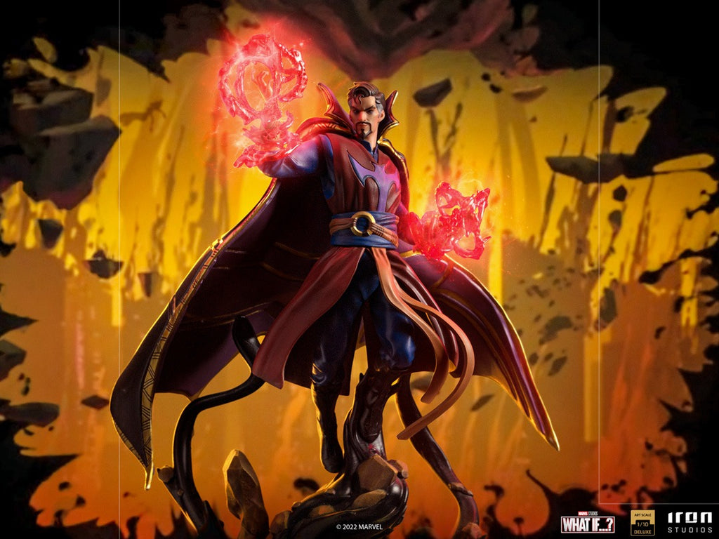 Estátua Doutor Estranho Supremo Deluxe - What if.. - Marvel - Art Scale 1/10 - Iron Studios