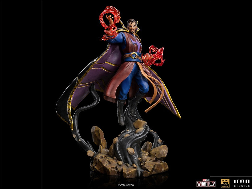Estátua Doutor Estranho Supremo Deluxe - What if.. - Marvel - Art Scale 1/10 - Iron Studios