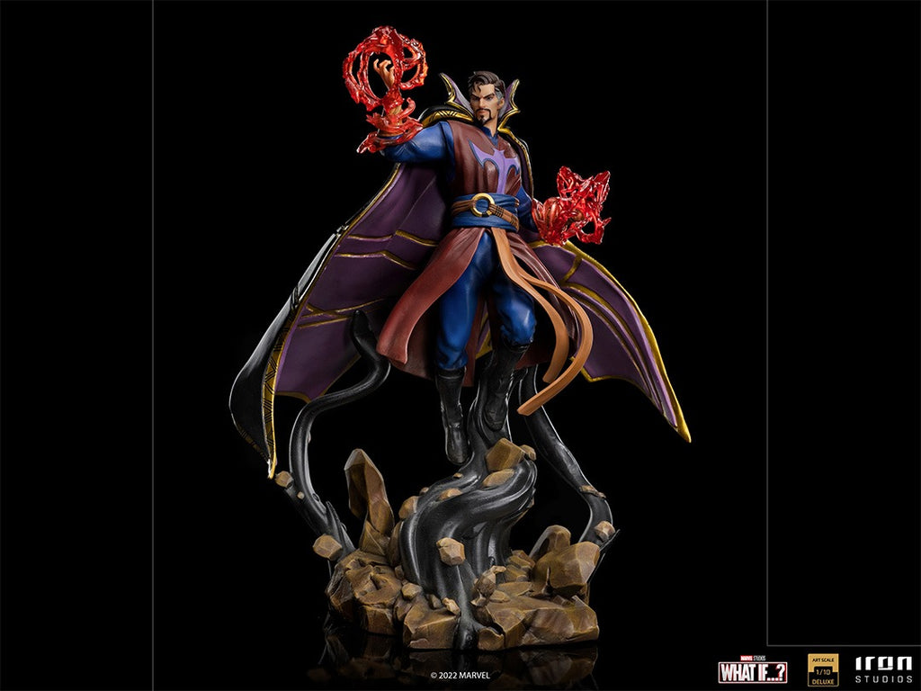 Estátua Doutor Estranho Supremo Deluxe - What if.. - Marvel - Art Scale 1/10 - Iron Studios
