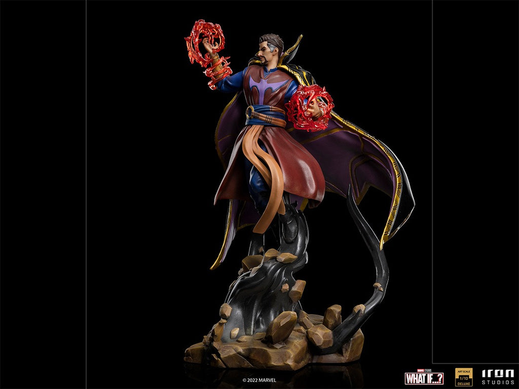 Estátua Doutor Estranho Supremo Deluxe - What if.. - Marvel - Art Scale 1/10 - Iron Studios