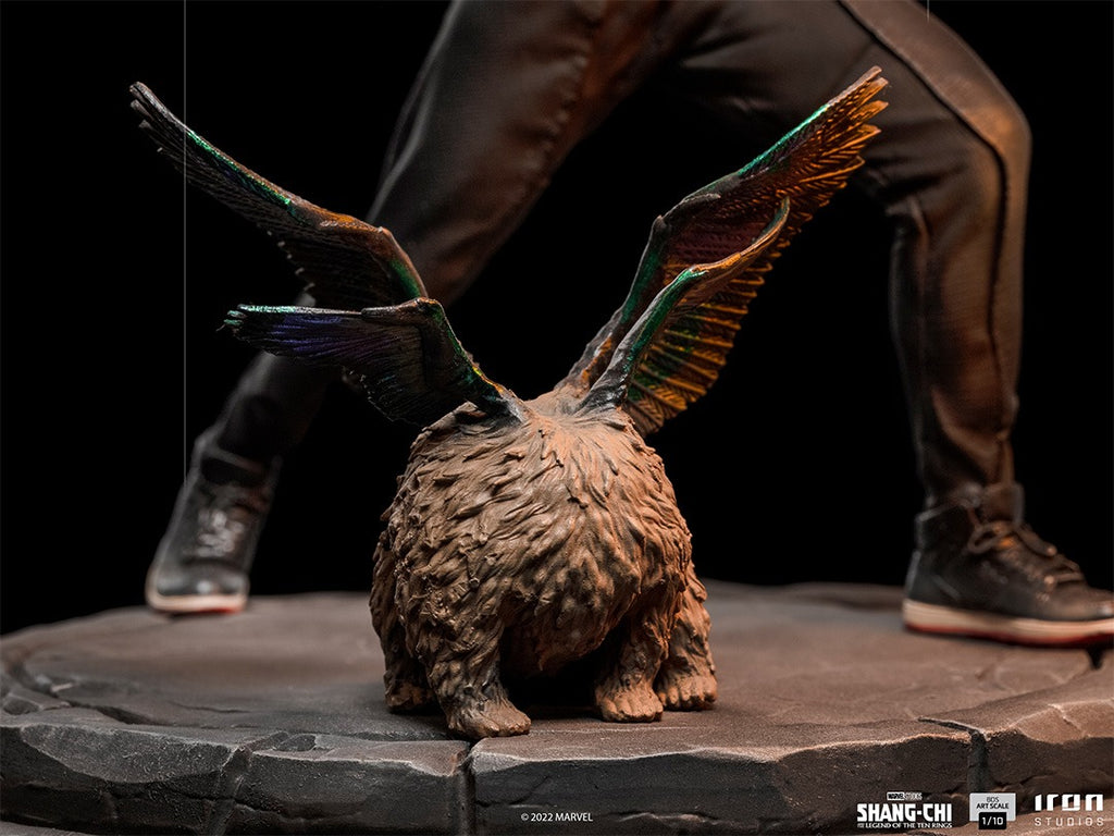 Estátua Shang-Chi & Morris - Shang-Chi e a Lenda dos Dez Anéis - Marvel - BDS Art Scale 1/10 - Iron Studios