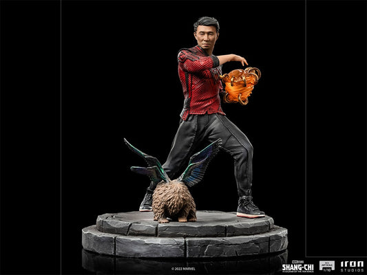 Estátua Shang-Chi & Morris - Shang-Chi e a Lenda dos Dez Anéis - Marvel - BDS Art Scale 1/10 - Iron Studios