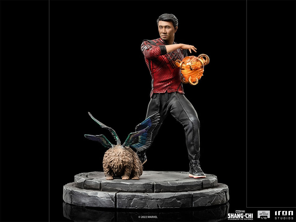 Estátua Shang-Chi & Morris - Shang-Chi e a Lenda dos Dez Anéis - Marvel - BDS Art Scale 1/10 - Iron Studios