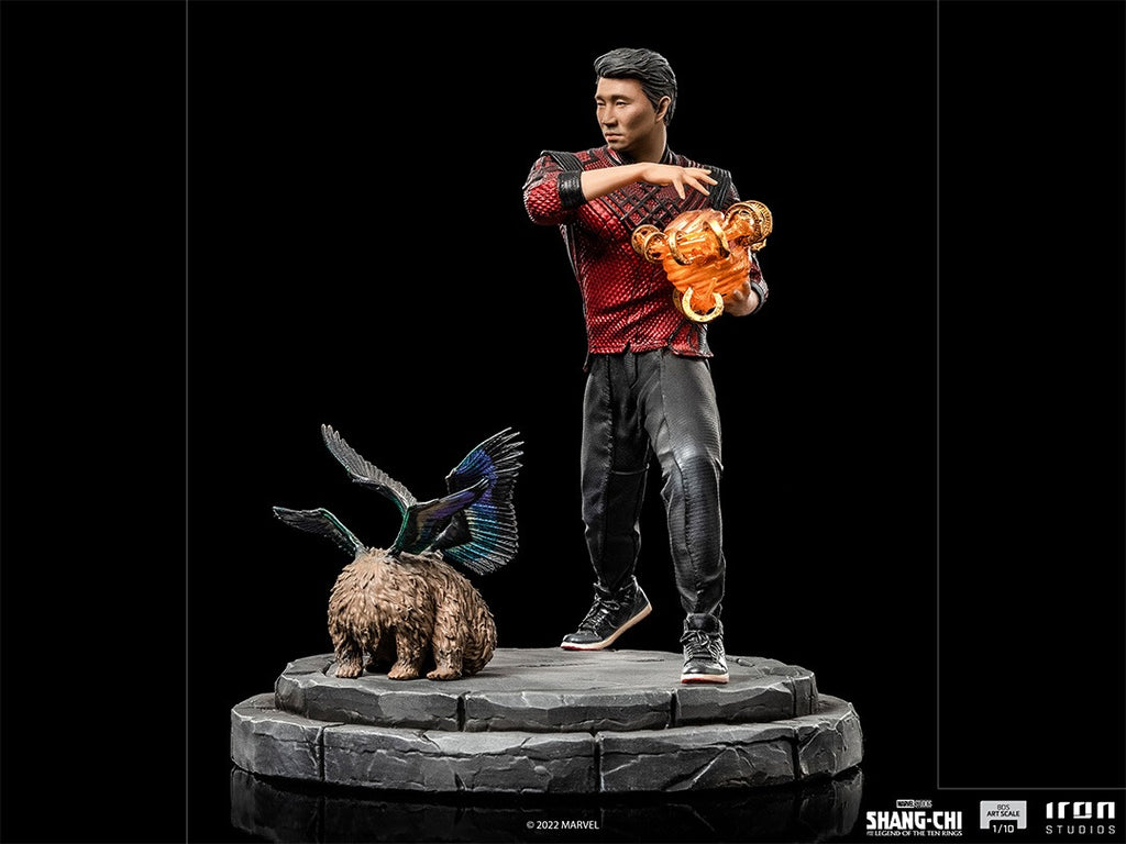 Estátua Shang-Chi & Morris - Shang-Chi e a Lenda dos Dez Anéis - Marvel - BDS Art Scale 1/10 - Iron Studios