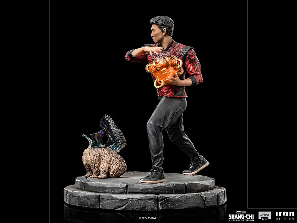 Estátua Shang-Chi & Morris - Shang-Chi e a Lenda dos Dez Anéis - Marvel - BDS Art Scale 1/10 - Iron Studios