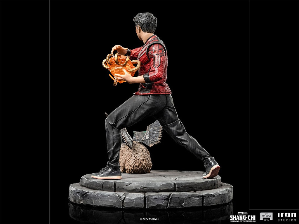 Estátua Shang-Chi & Morris - Shang-Chi e a Lenda dos Dez Anéis - Marvel - BDS Art Scale 1/10 - Iron Studios