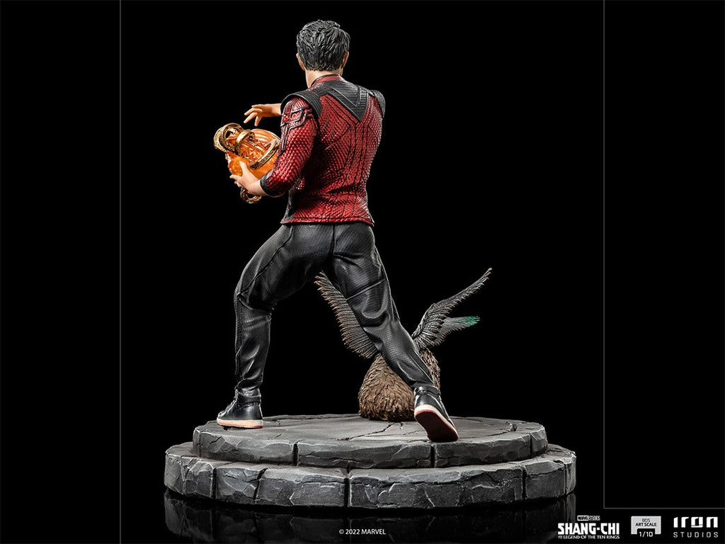Estátua Shang-Chi & Morris - Shang-Chi e a Lenda dos Dez Anéis - Marvel - BDS Art Scale 1/10 - Iron Studios