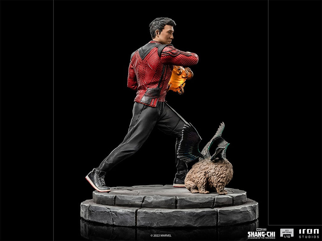 Estátua Shang-Chi & Morris - Shang-Chi e a Lenda dos Dez Anéis - Marvel - BDS Art Scale 1/10 - Iron Studios