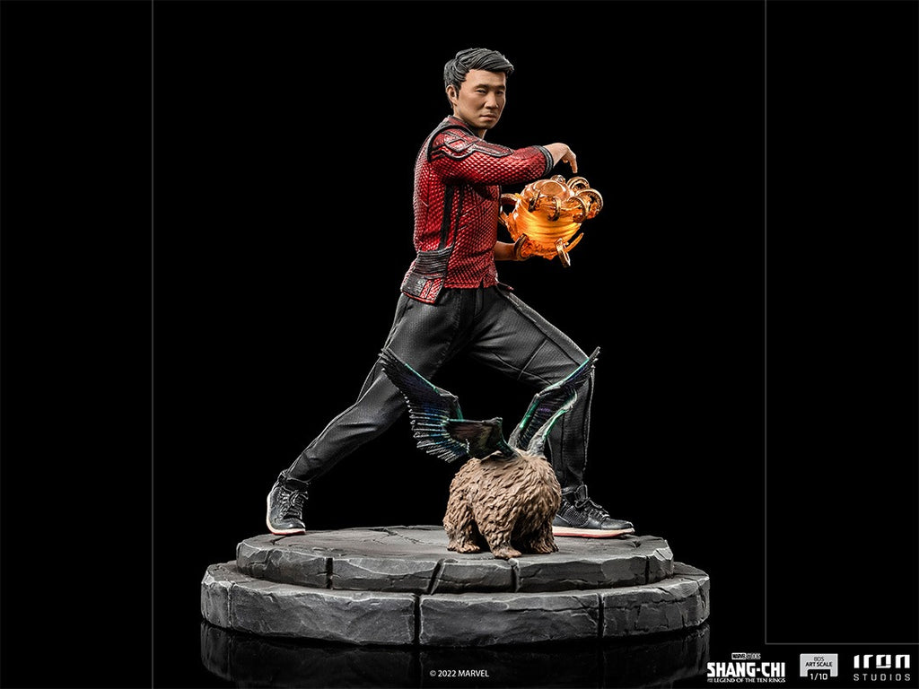 Estátua Shang-Chi & Morris - Shang-Chi e a Lenda dos Dez Anéis - Marvel - BDS Art Scale 1/10 - Iron Studios