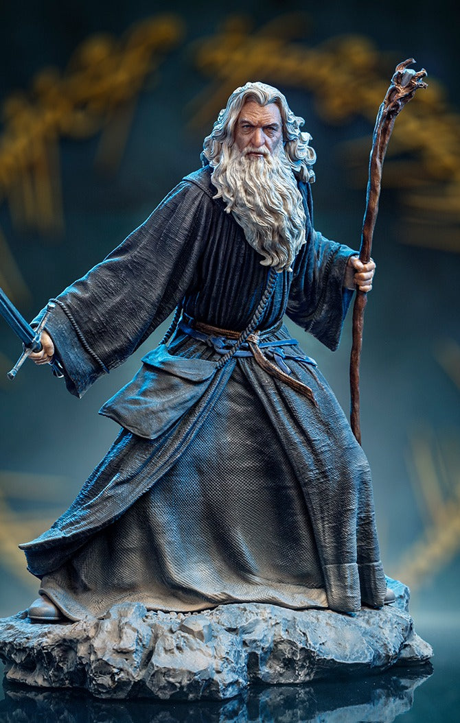 Estátua Gandalf - O Senhor dos Anéis - BDS Art Scale 1/10 - Iron