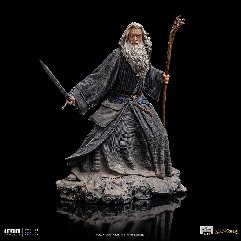 Estátua Gandalf - O Senhor dos Anéis - BDS Art Scale 1/10 - Iron Studios