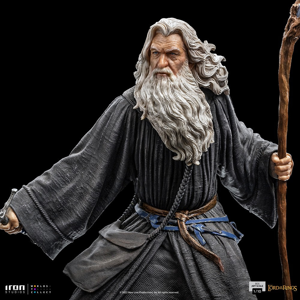 Estátua Gandalf - O Senhor dos Anéis - BDS Art Scale 1/10 - Iron Studios