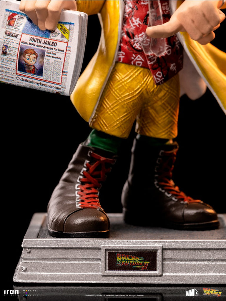 Estátua Doctor Brown - De Volta para o Futuro - MiniCo - Iron Studios
