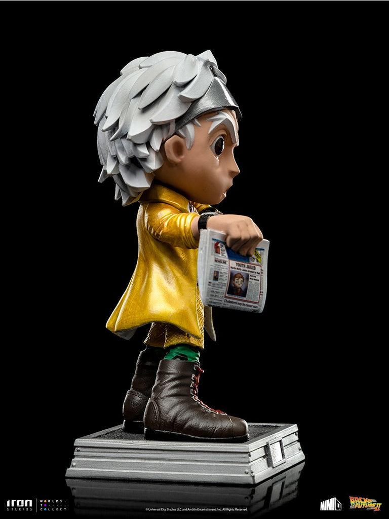 Estátua Doctor Brown - De Volta para o Futuro - MiniCo - Iron Studios