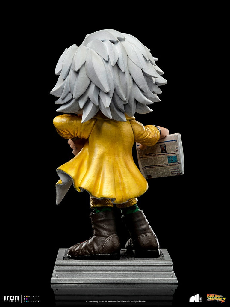 Estátua Doctor Brown - De Volta para o Futuro - MiniCo - Iron Studios