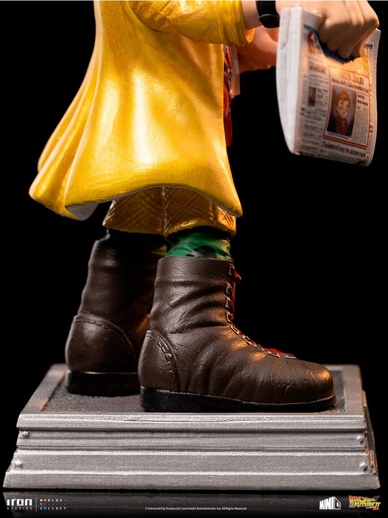 Estátua Doctor Brown - De Volta para o Futuro - MiniCo - Iron Studios