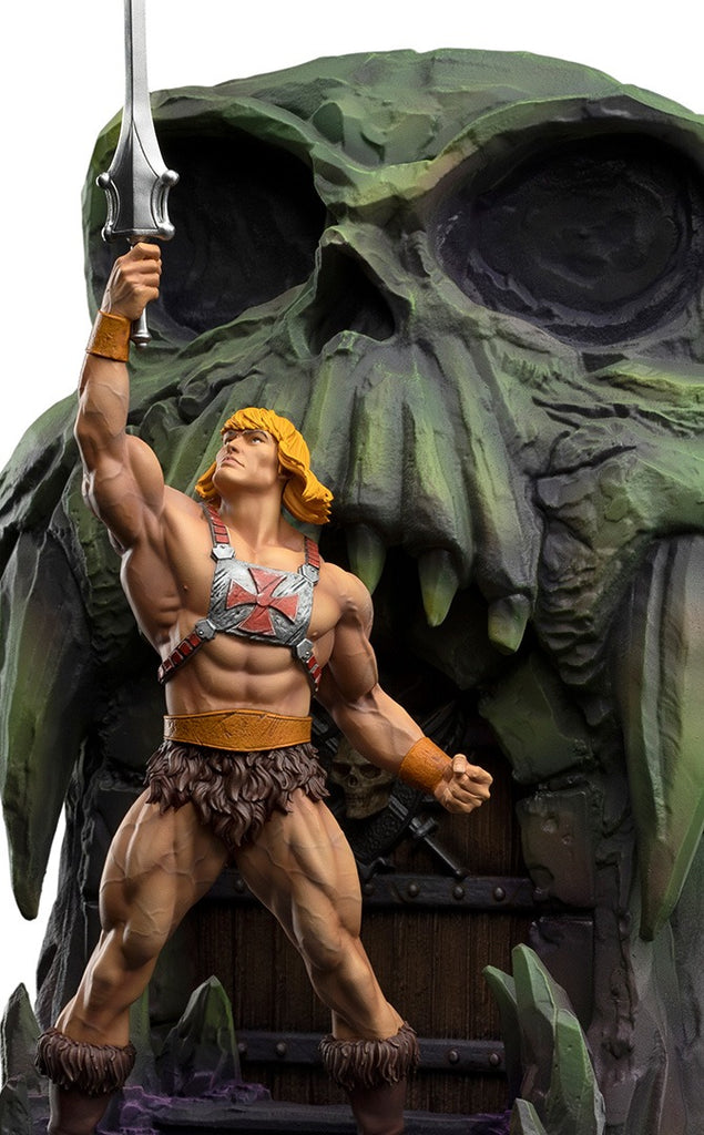 Estátua He-Man Deluxe - He-Man e os Mestres do Universo - Art Scale 1/10 - Iron Studios