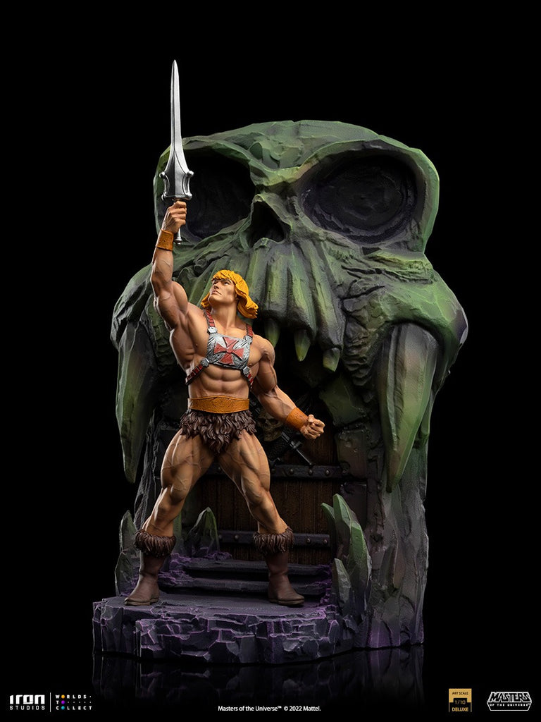 Estátua He-Man Deluxe - He-Man e os Mestres do Universo - Art Scale 1/10 - Iron Studios