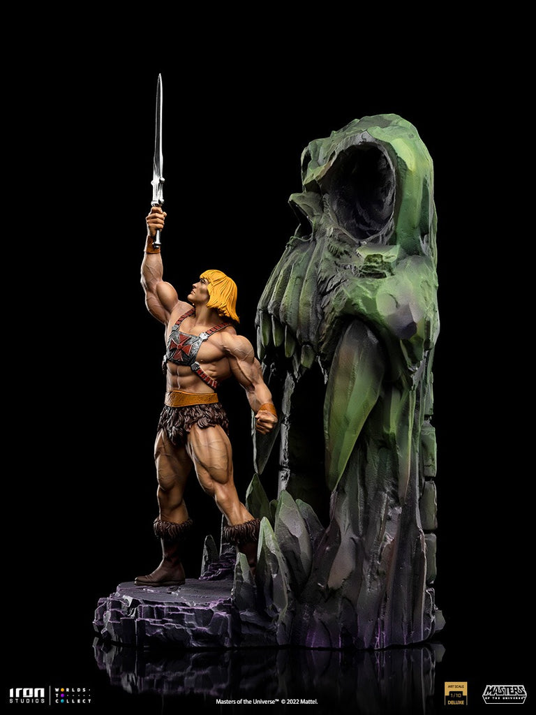Estátua He-Man Deluxe - He-Man e os Mestres do Universo - Art Scale 1/10 - Iron Studios