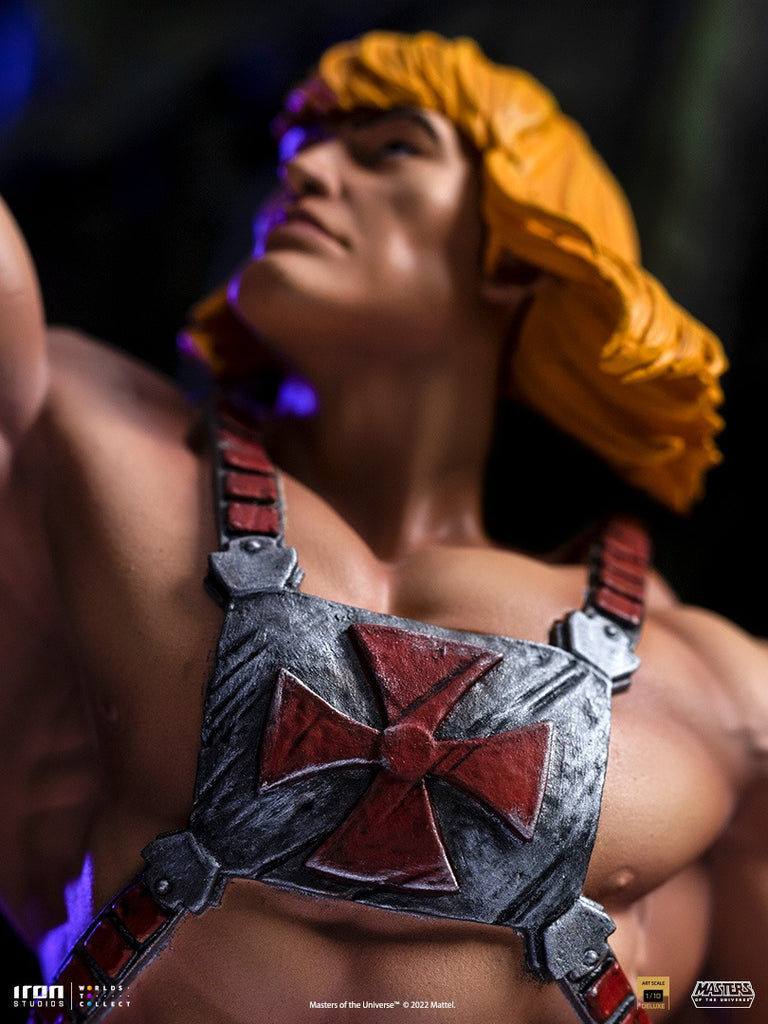 Estátua He-Man Deluxe - He-Man e os Mestres do Universo - Art Scale 1/10 - Iron Studios