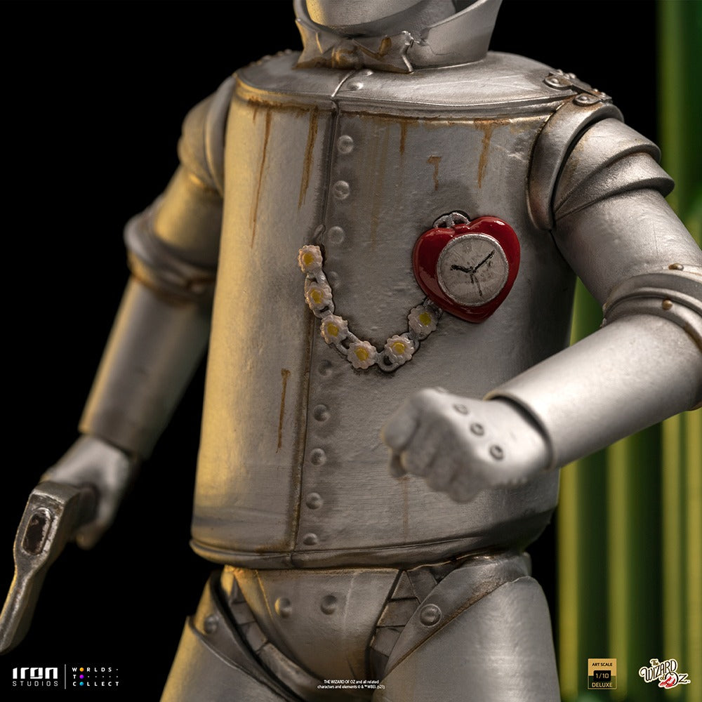 Estátua Homem Lata Deluxe - Mágico de Oz - Art Scale 1/10 - Iron Studios