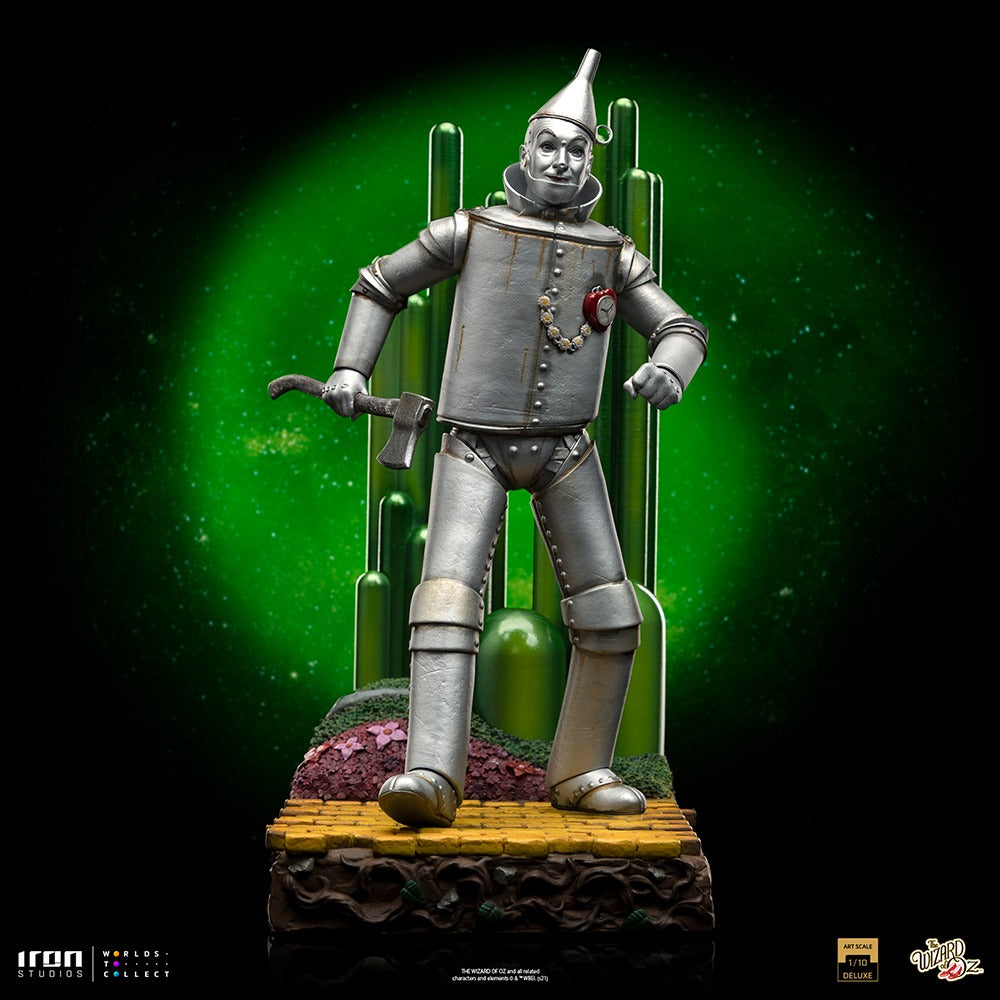 Estátua Homem Lata Deluxe - Mágico de Oz - Art Scale 1/10 - Iron Studios