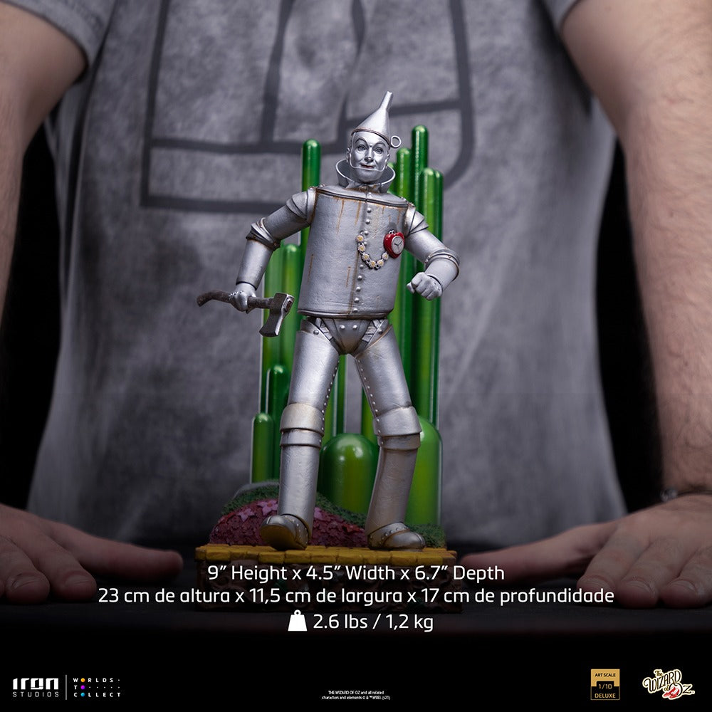 Estátua Homem Lata Deluxe - Mágico de Oz - Art Scale 1/10 - Iron Studios