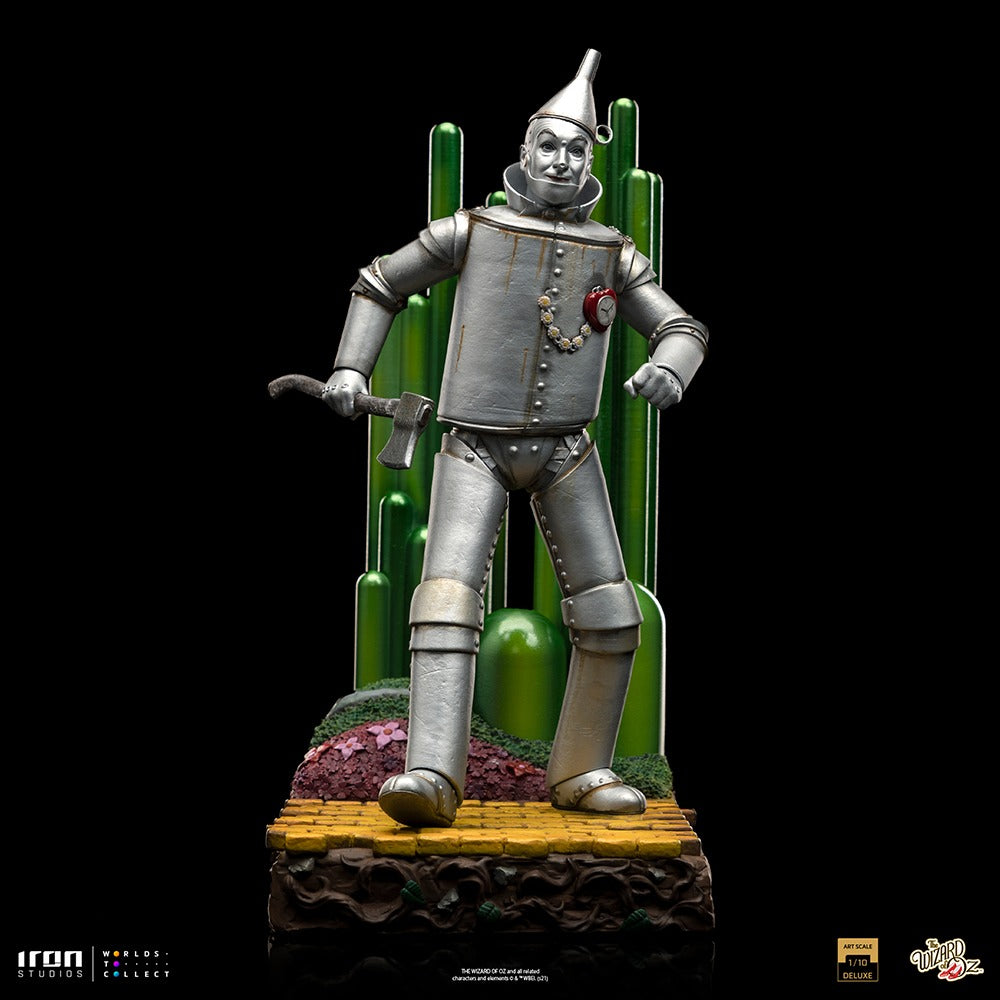 Estátua Homem Lata Deluxe - Mágico de Oz - Art Scale 1/10 - Iron Studios