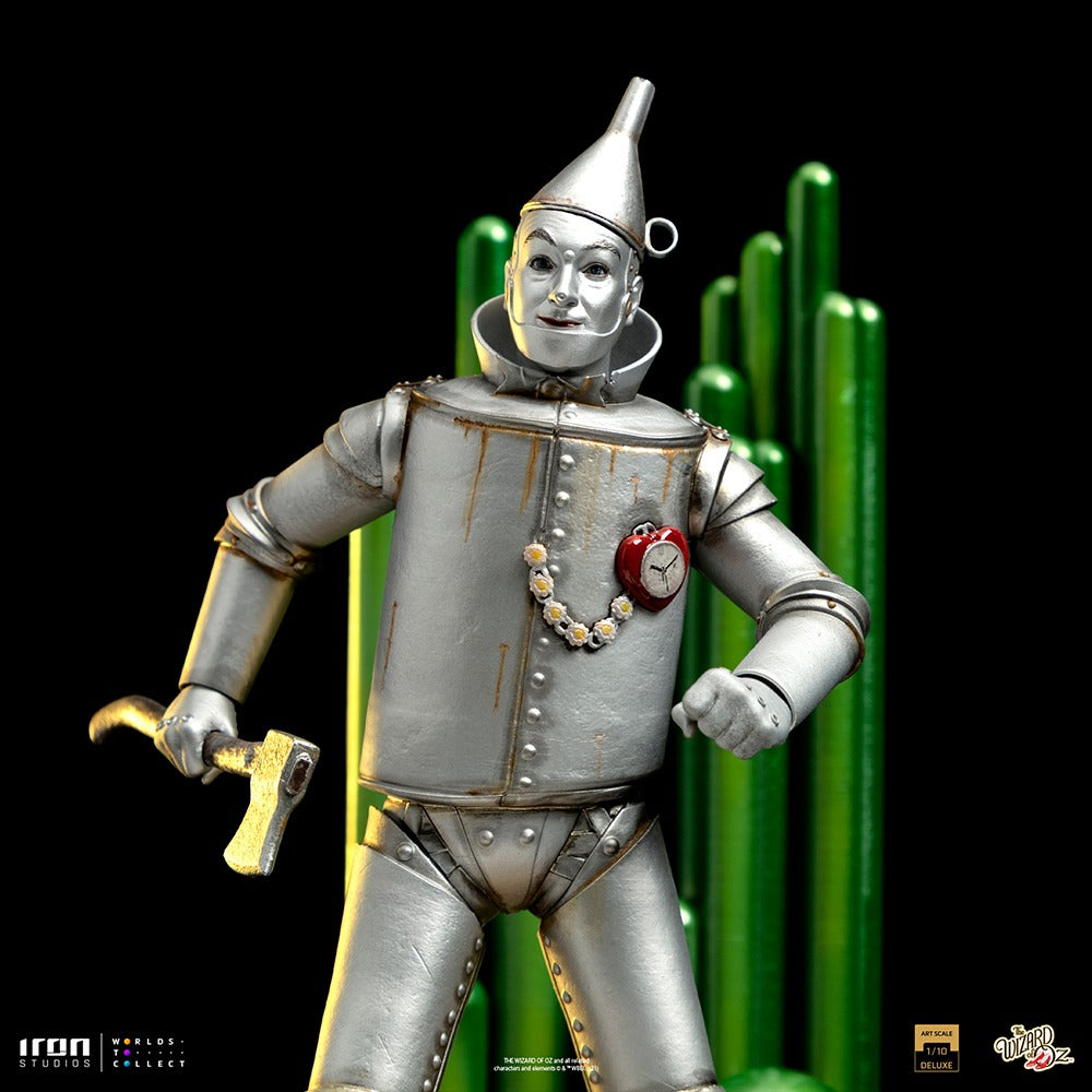 Estátua Homem Lata Deluxe - Mágico de Oz - Art Scale 1/10 - Iron Studios