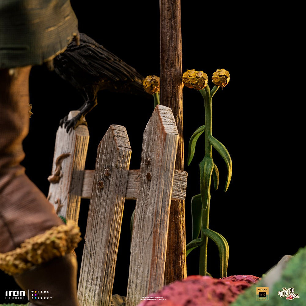 Estátua Espantalho Deluxe - Mágico de Oz - Art Scale 1/10 - Iron Studios