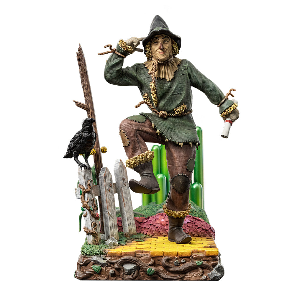 Estátua Espantalho Deluxe - Mágico de Oz - Art Scale 1/10 - Iron Studios