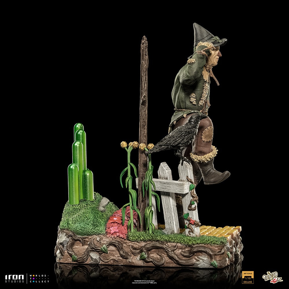 Estátua Espantalho Deluxe - Mágico de Oz - Art Scale 1/10 - Iron Studios