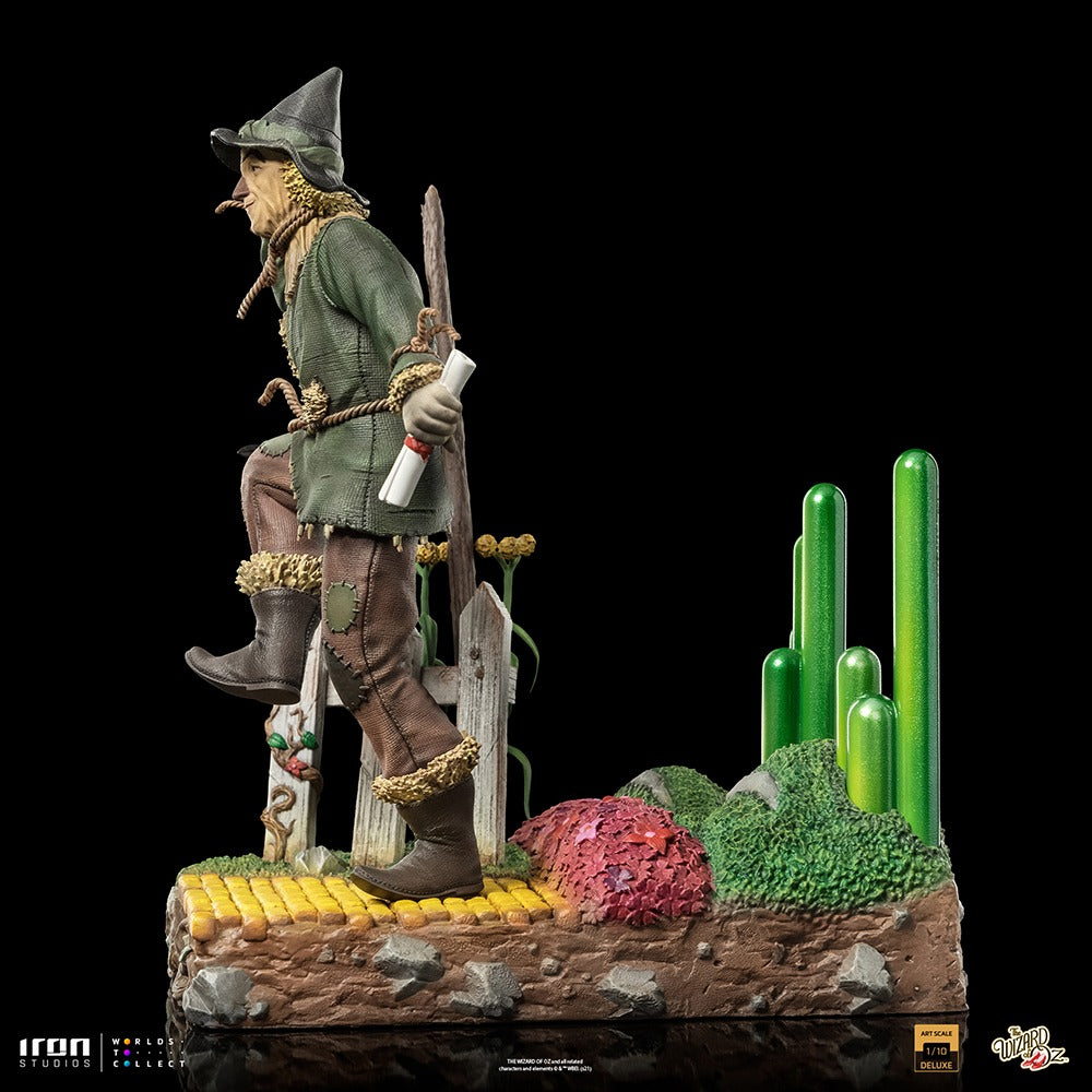 Estátua Espantalho Deluxe - Mágico de Oz - Art Scale 1/10 - Iron Studios