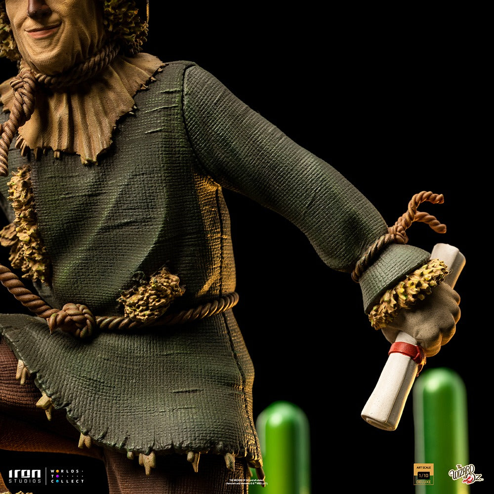 Estátua Espantalho Deluxe - Mágico de Oz - Art Scale 1/10 - Iron Studios