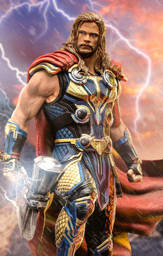 Estátua Thor - Thor: Amor e Trovão - BDS Art Scale 1/10 - Iron Studios