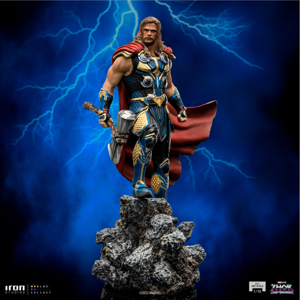Estátua Thor - Thor: Amor e Trovão - BDS Art Scale 1/10 - Iron Studios