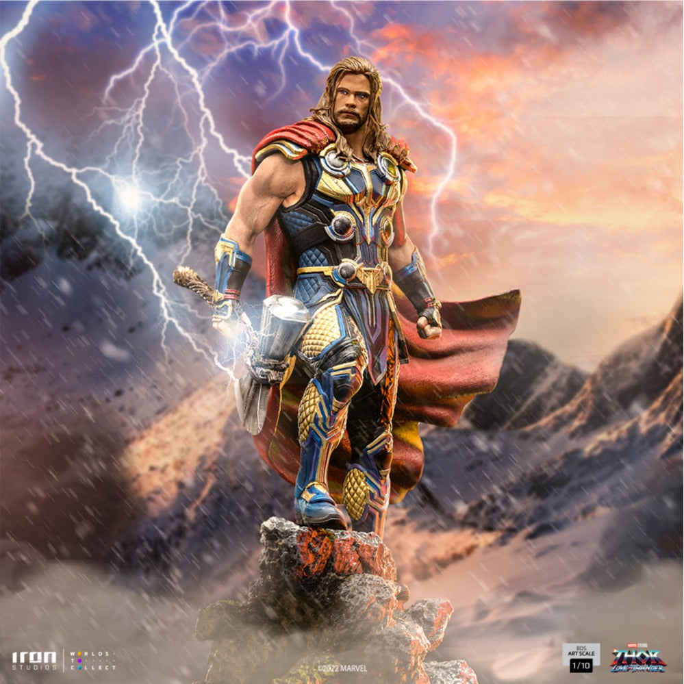 Estátua Thor - Thor: Amor e Trovão - BDS Art Scale 1/10 - Iron Studios