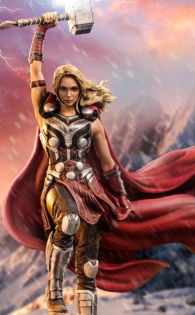 Estátua Poderosa Thor Jane Foster - Thor Amor e Trovão - BDS Art Scale 1/10 - Iron Studios