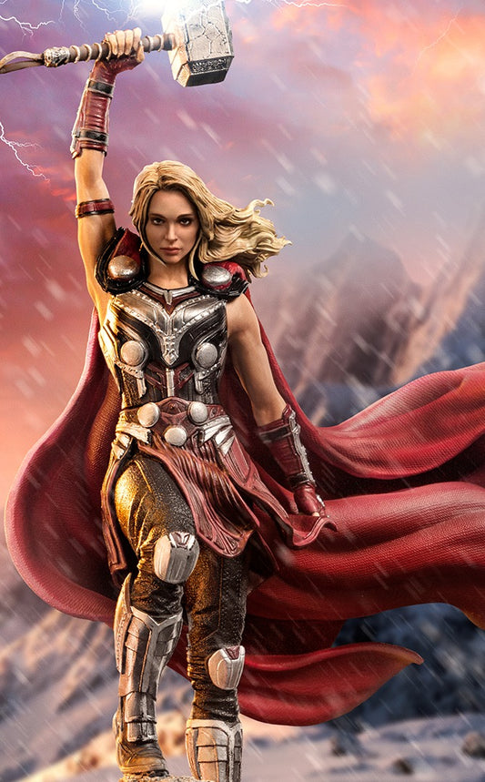 Estátua Poderosa Thor Jane Foster - Thor Amor e Trovão - BDS Art Scale 1/10 - Iron Studios