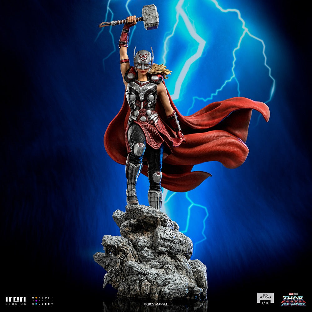 Estátua Poderosa Thor Jane Foster - Thor Amor e Trovão - BDS Art Scale 1/10 - Iron Studios