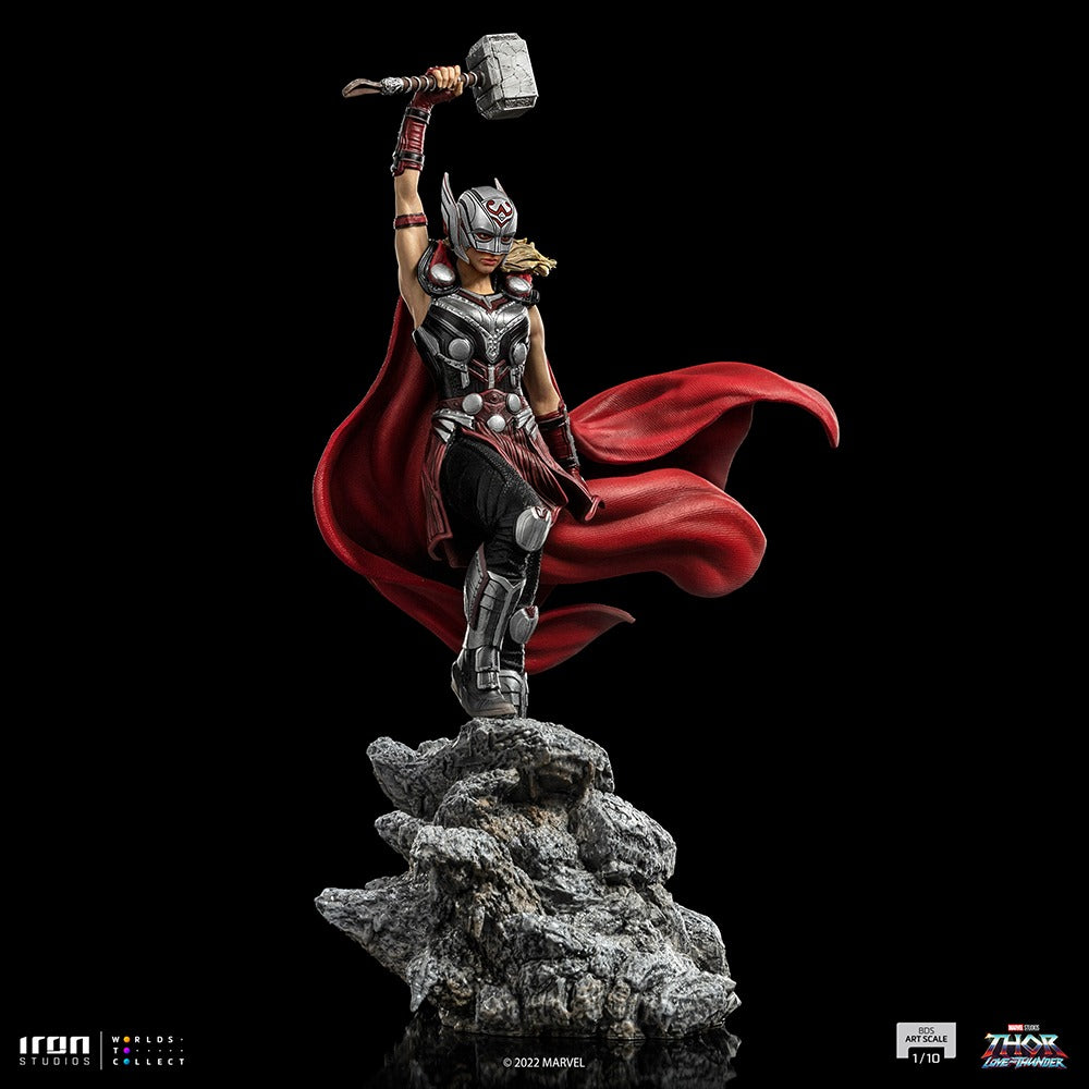 Estátua Poderosa Thor Jane Foster - Thor Amor e Trovão - BDS Art Scale 1/10 - Iron Studios