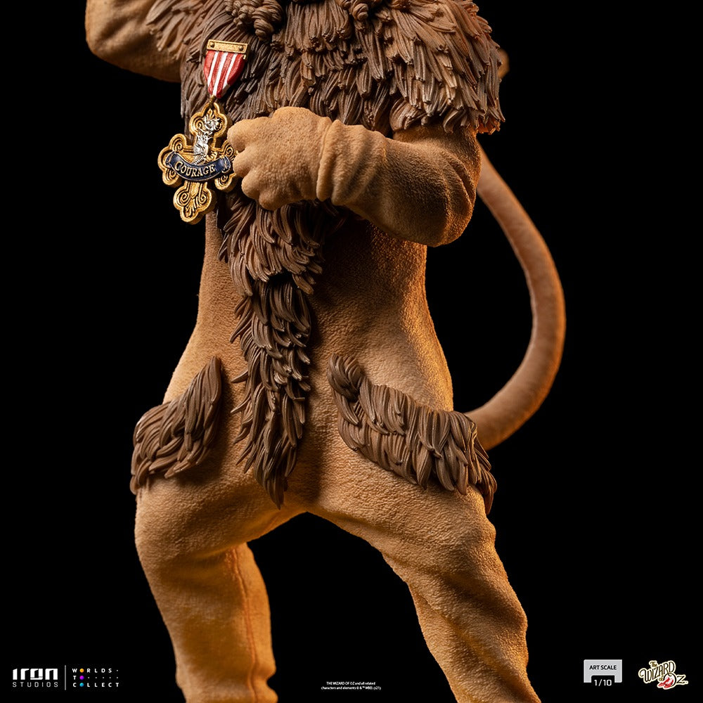 Estátua Leão Covarde - Mágico de Oz - Art Scale 1/10 - Iron Studios