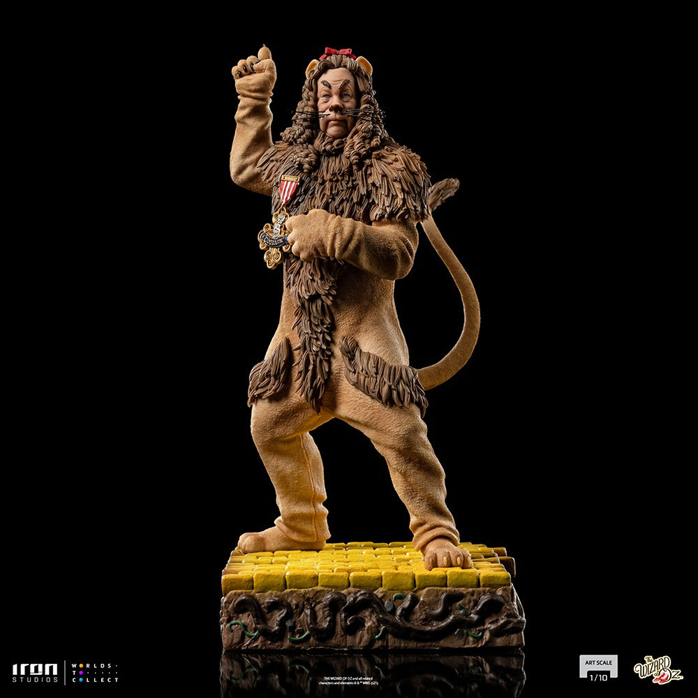 Estátua Leão Covarde - Mágico de Oz - Art Scale 1/10 - Iron Studios