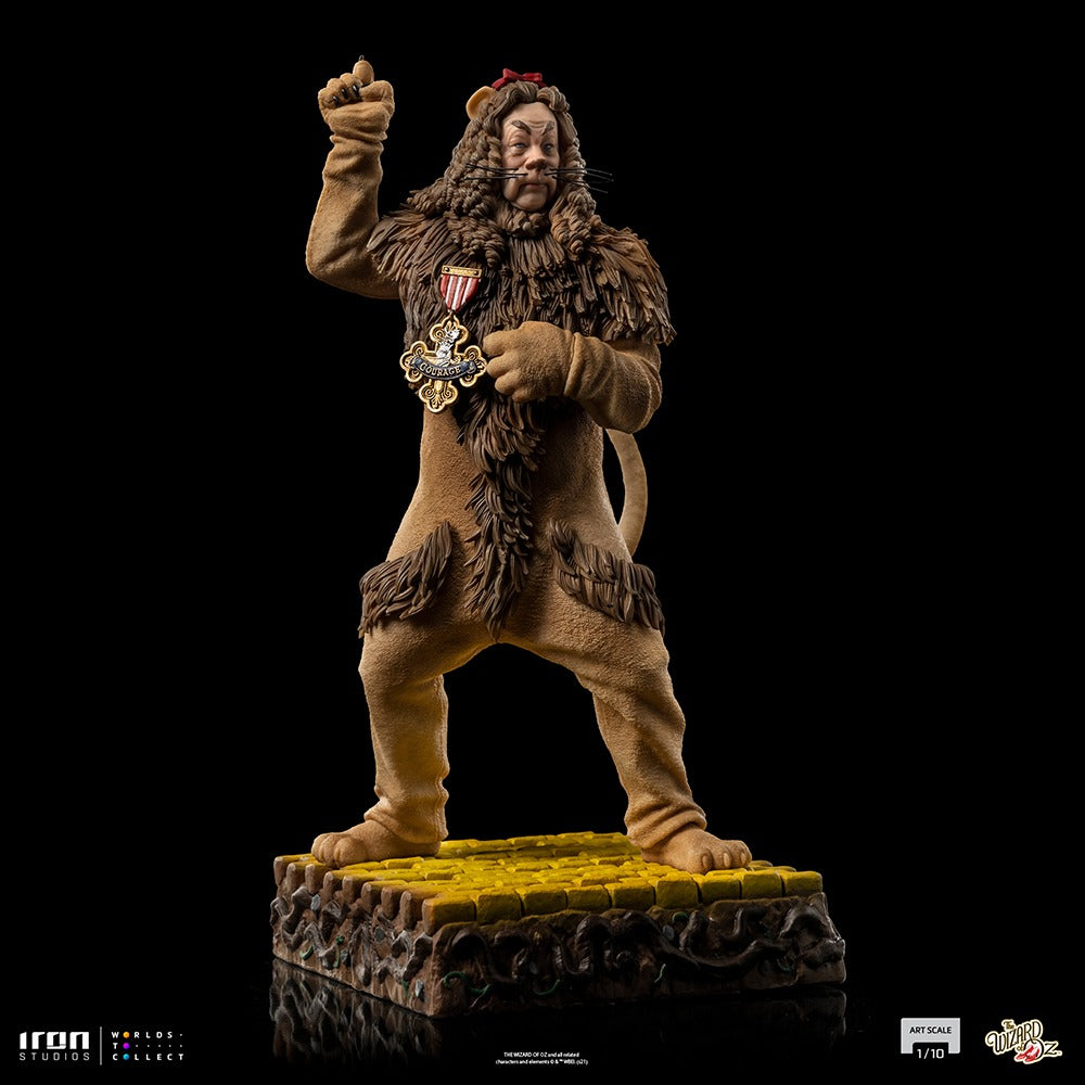 Estátua Leão Covarde - Mágico de Oz - Art Scale 1/10 - Iron Studios